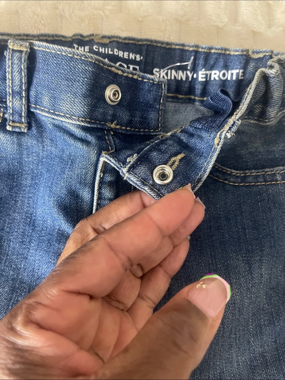 The Children's Place Dark Blue Skinny Kids Jeans